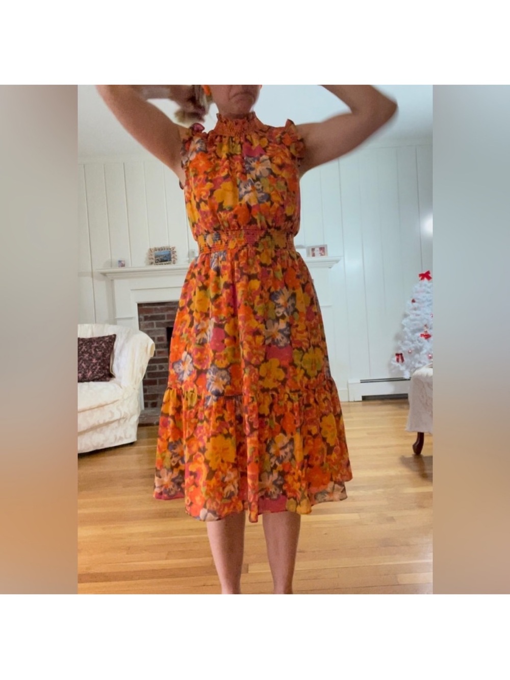 J. Crew Bright Floral Dress